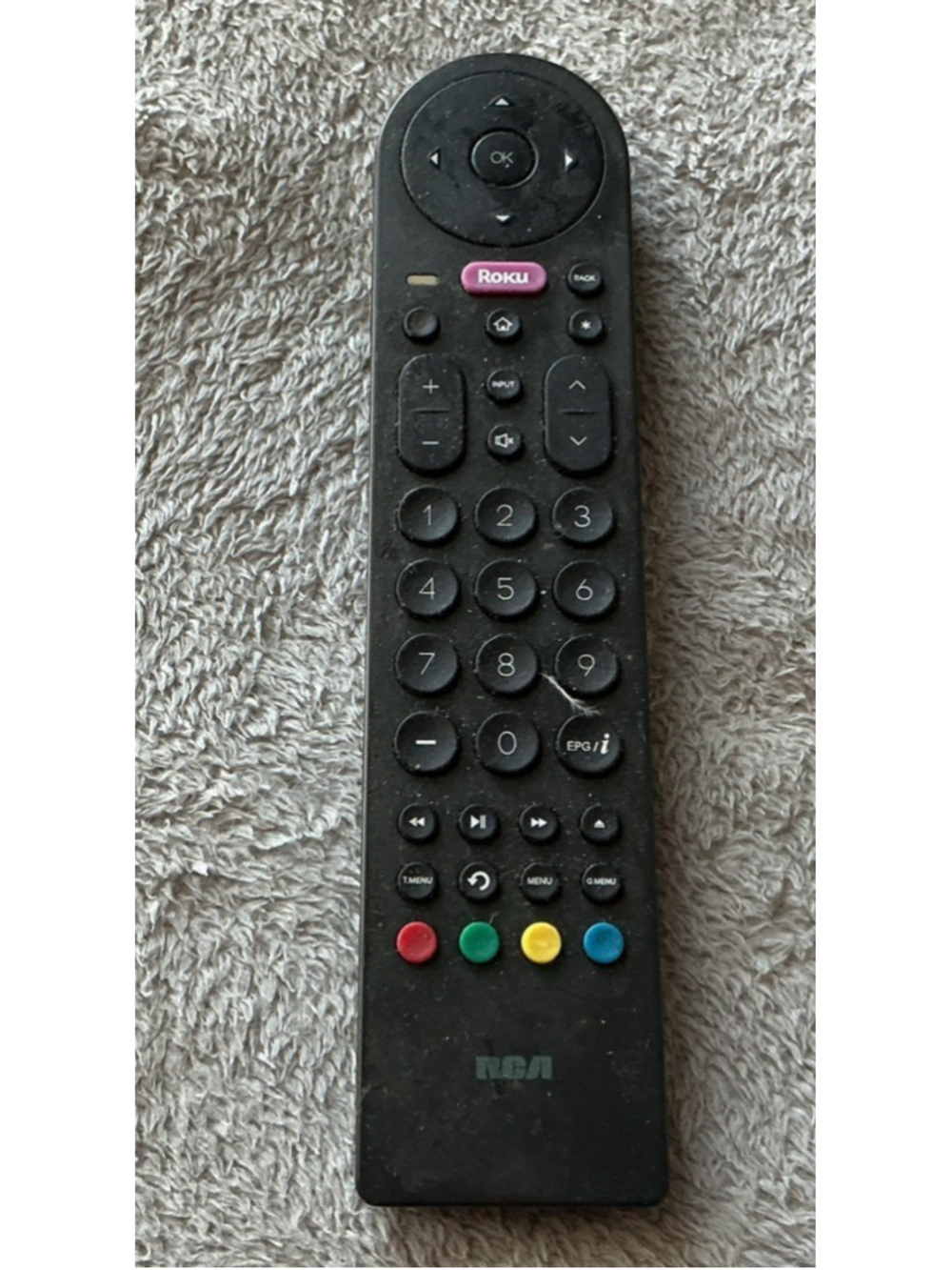 WX14383 RCA Roku REMOTE CONTROL